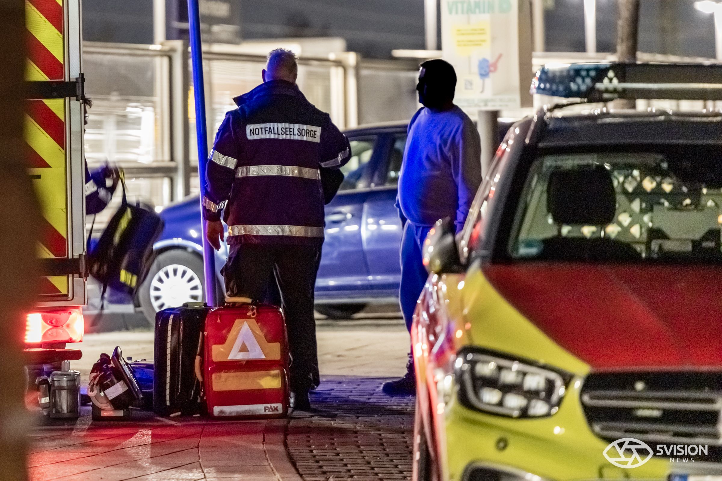 Die SiN im Einsatz nach einem tödlichen Unfall
Foto: 5VISION.NEWS